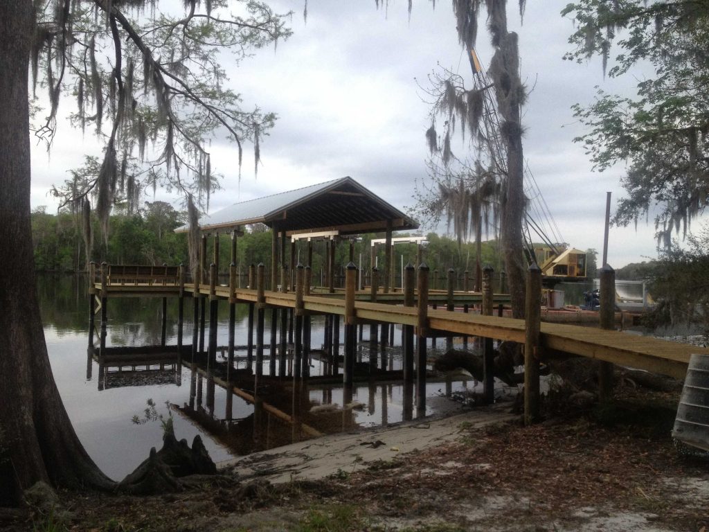 family dock Florida