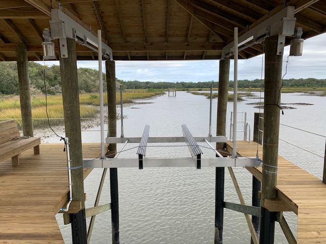 shared boat lift